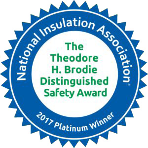 National Insulation Association Safety Award 2017
