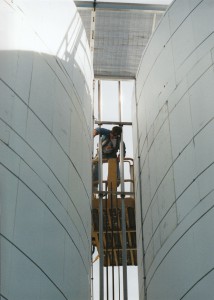 4.5 million gal wine storage tanks, Paterson, WA