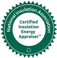 National Insulation Association Certified Insulation Energy Appraiser Badge