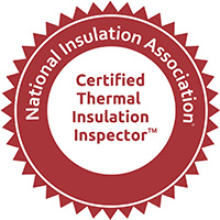 National Insulation Association Certified Thermal Insulation Inspector Badge